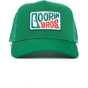 shapka-izvita-traker-zelena-snapbek-bubblin-dewd-supercharged-the-farm-ot-goorin-bros