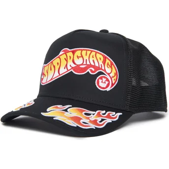 Μαύρο καπέλο trucker HOT HEADZ Supercharged The Farm από...