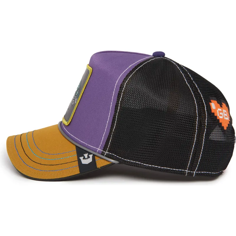 shapka-izvita-traker-violetka-snapbek-boss-hammer-and-spike-insert-coin-vol2-the-farm-ot-goorin-bros