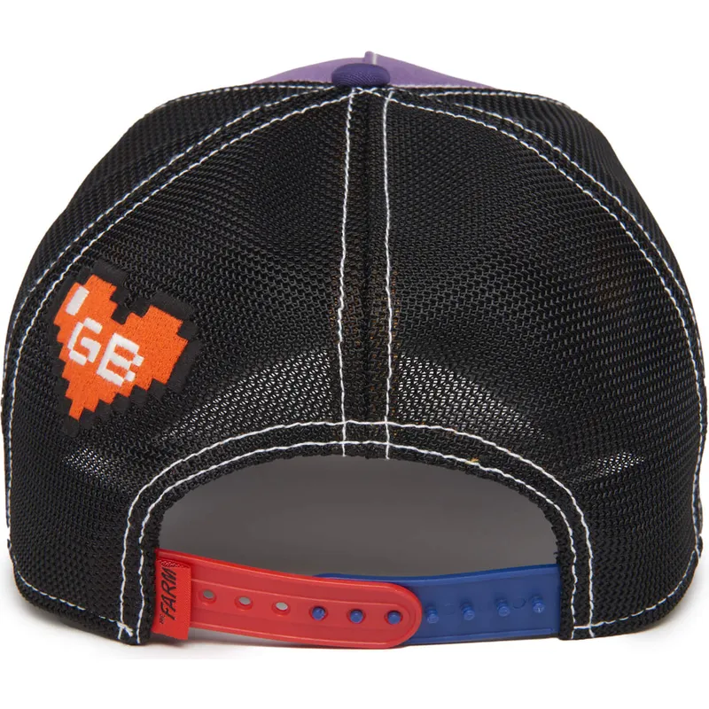 shapka-izvita-traker-violetka-snapbek-boss-hammer-and-spike-insert-coin-vol2-the-farm-ot-goorin-bros