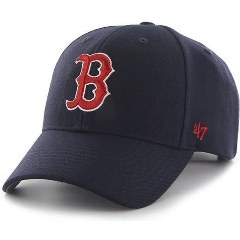 shapka-izvita-tmnosin-reguliruem-na-boston-red-sox-mlb-ot-47-brand