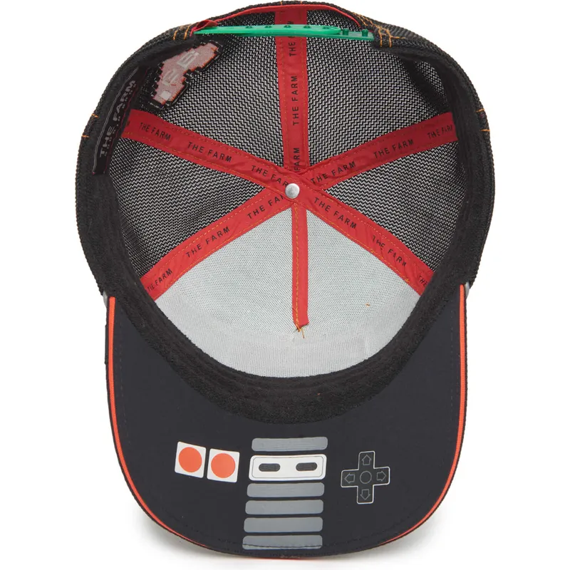 gorra-trucker-gron-og-sort-krokodille-trouble-32-in-twenty-insert-coin-vol2-the-farm-fra-goorin-bros