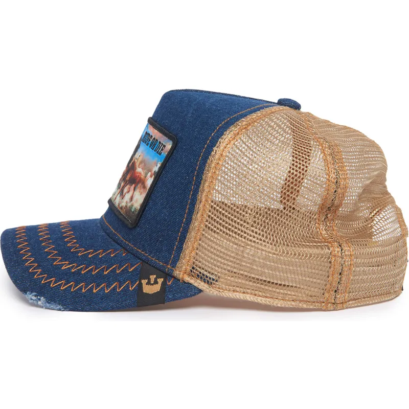 shapka-izvita-traker-sinya-snapbek-ride-or-die-model-no-21d302d13-rodeo-the-farm-ot-goorin-bros
