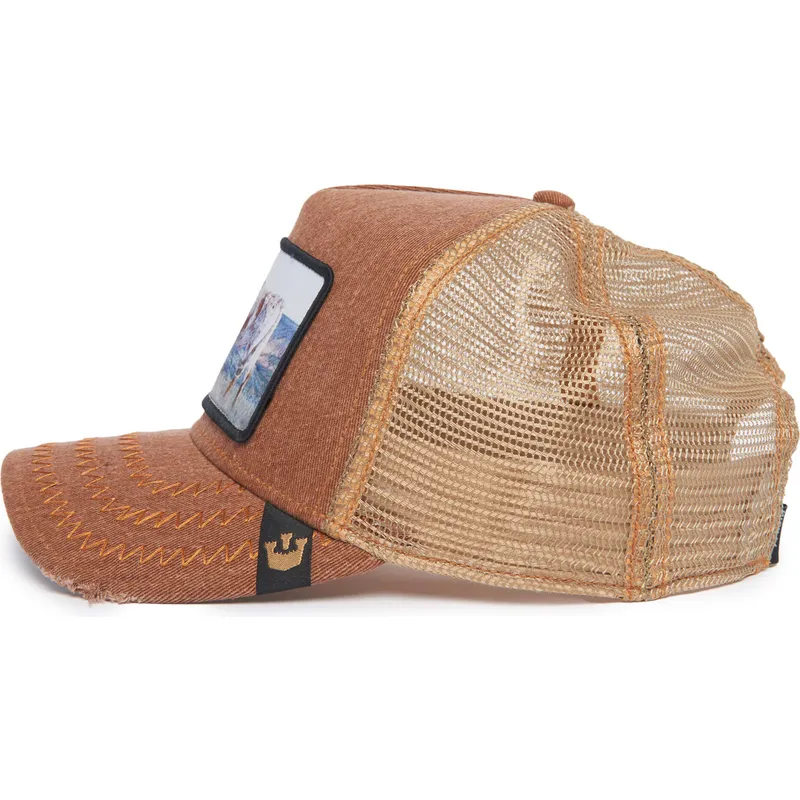 gorra-trucker-brun-okse-horny-model-no-h02ny-rodeo-the-farm-fra-goorin-bros