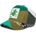 shapka-izvita-traker-zelena-snapbek-lucky-good-luck-farmigami-the-farm-ot-goorin-bros