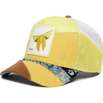 gorra-trucker-amarilla-mariposa-bent-transform-farmigami-the-farm-de-goorin-bros