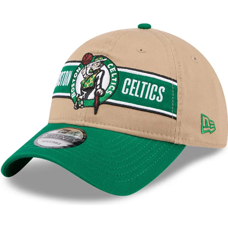 shapka-izvita-kafyav-reguliruem-9twenty-draft-2024-na-boston-celtics-nba-ot-new-era