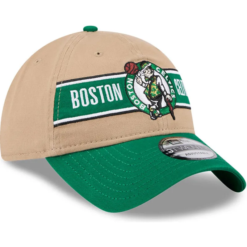 shapka-izvita-kafyav-reguliruem-9twenty-draft-2024-na-boston-celtics-nba-ot-new-era
