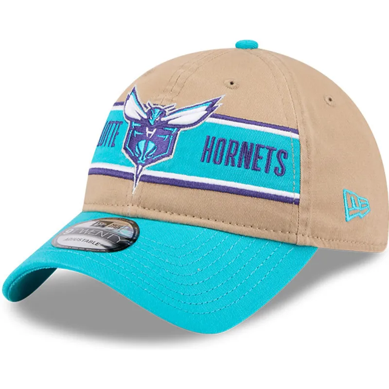 shapka-izvita-kafyav-reguliruem-9twenty-draft-2024-na-charlotte-hornets-nba-ot-new-era