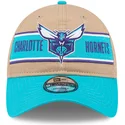 shapka-izvita-kafyav-reguliruem-9twenty-draft-2024-na-charlotte-hornets-nba-ot-new-era