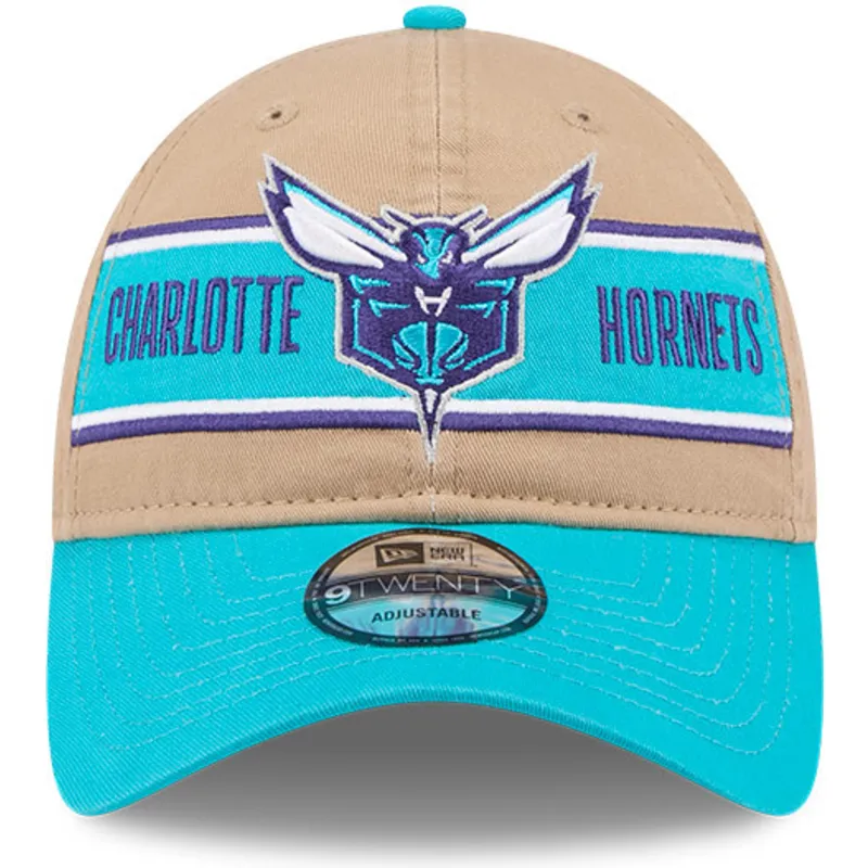 shapka-izvita-kafyav-reguliruem-9twenty-draft-2024-na-charlotte-hornets-nba-ot-new-era