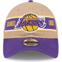 shapka-izvita-kafyav-reguliruema-9twenty-draft-2024-na-los-angeles-lakers-nba-ot-new-era