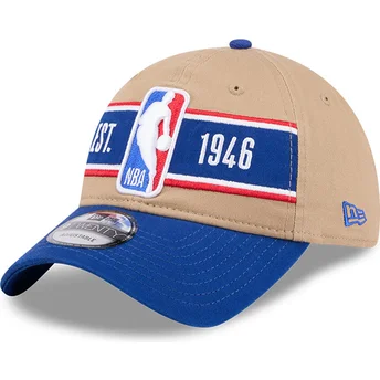 Шапка извита кафяв регулируем 9TWENTY Draft 2024 на NBA от New Era
