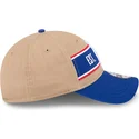 gorra-curva-marron-y-azul-ajustable-9twenty-draft-2024-de-nba-de-new-era