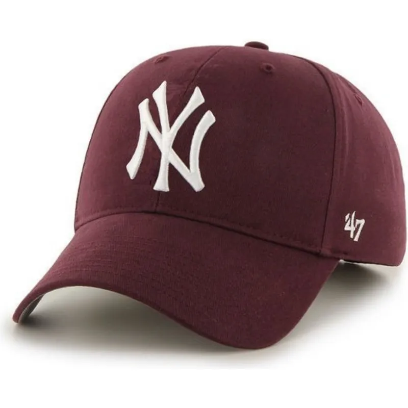 shapka-izvita-chervena-reguliruem-na-new-york-yankees-mlb-ot-47-brand shapka-izvita-chervena-reguliruem-na-new-york-yankees-mlb-ot-47-brand