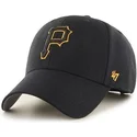 shapka-izvita-cherna-reguliruem-na-pittsburgh-pirates-mlb-ot-47-brand