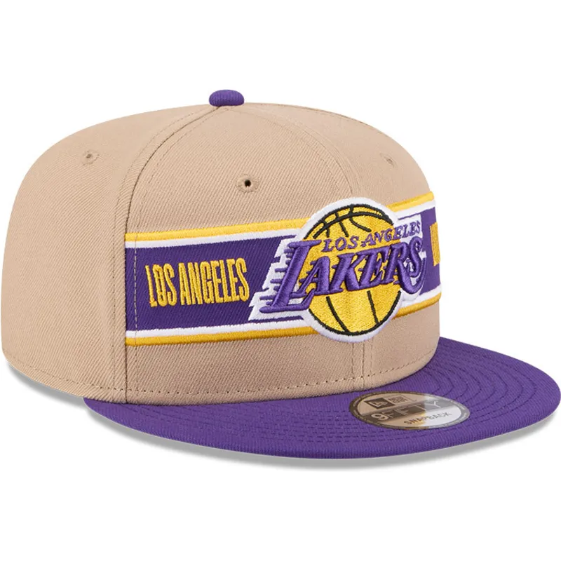 new-era-ploska-kozirka-9fifty-draft-2024-los-angeles-lakers-nba-kafyava-i-lilava-shapka-s-tik-tak