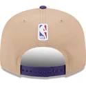 brun-og-violet-flat-cap-snapback-9fifty-draft-2024-fra-los-angeles-lakers-nba-fra-new-era