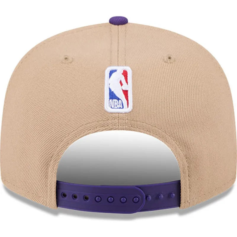 new-era-ploska-kozirka-9fifty-draft-2024-los-angeles-lakers-nba-kafyava-i-lilava-shapka-s-tik-tak