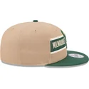 shapka-ploska-kafyav-snapbek-9fifty-draft-2024-na-milwaukee-bucks-nba-ot-new-era