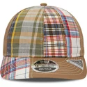 casquette-courbee-marron-ajustable-9fifty-retro-crown-relaxed-heritage-fit-new-era-x-original-madras-trading-company