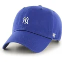 shapka-izvita-sinya-reguliruem-na-new-york-yankees-mlb-ot-47-brand