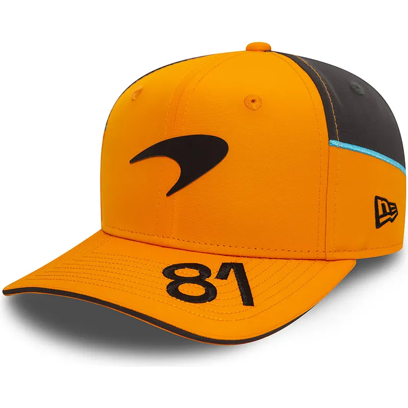 shapka-izvita-oranzhev-snapbek-oscar-piastri-9fifty-original-fit-na-mclaren-racing-formula-1-ot-new-era