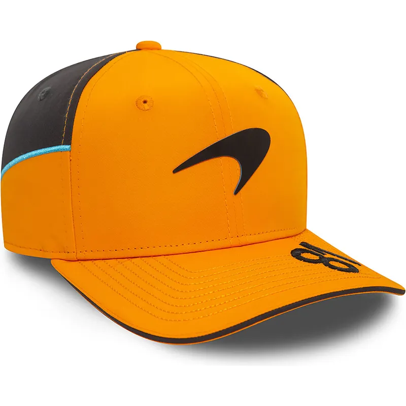 shapka-izvita-oranzhev-snapbek-oscar-piastri-9fifty-original-fit-na-mclaren-racing-formula-1-ot-new-era