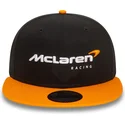 new-era-flat-brim-9fifty-essentials-mclaren-racing-formula-1-black-and-orange-snapback-cap