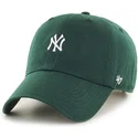 shapka-izvita-zelena-reguliruem-na-new-york-yankees-mlb-ot-47-brand