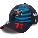 marineblaue-snapback-kappe-mit-gebogenem-schirm-sergio-perez-9forty-von-red-bull-racing-formula-1-von-new-era