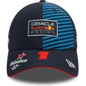 gorra-curva-azul-marino-snapback-max-verstappen-9forty-de-red-bull-racing-formula-1-de-new-era