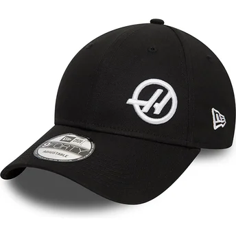 Шапка извита черна снапбек 9FORTY на Haas F1 Team Formula 1 от New Era
