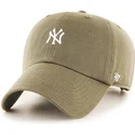 shapka-izvita-kafyav-reguliruem-na-new-york-yankees-mlb-ot-47-brand