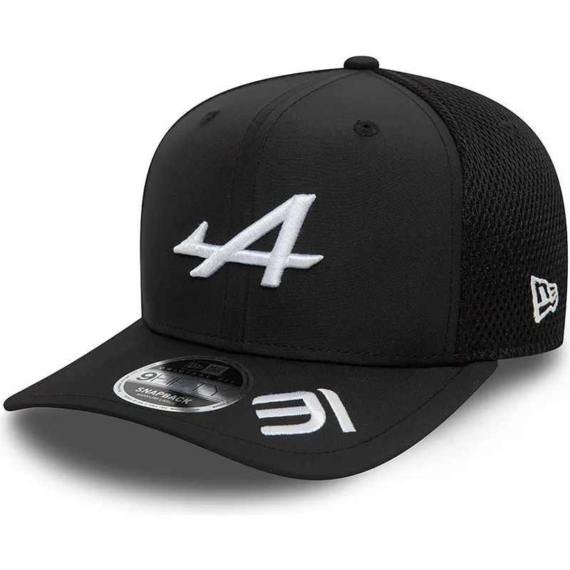 shapka-izvita-traker-cherna-snapbek-esteban-ocon-9fifty-original-fit-na-alpine-f1-team-formula-1-ot-new-era