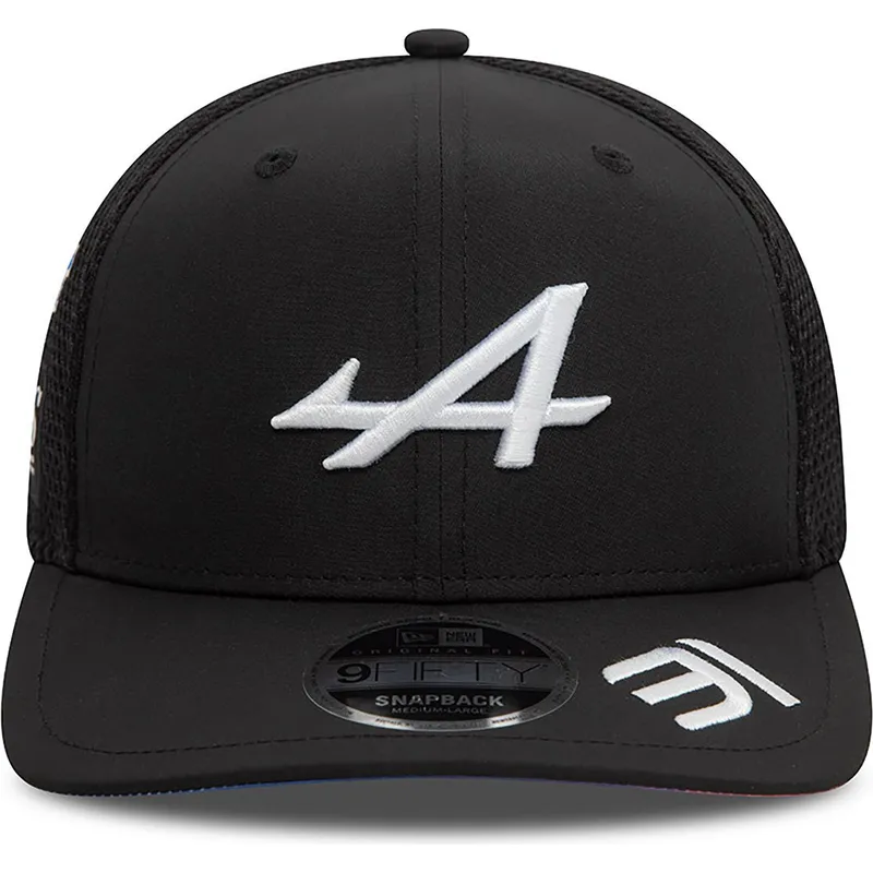 shapka-izvita-traker-cherna-snapbek-esteban-ocon-9fifty-original-fit-na-alpine-f1-team-formula-1-ot-new-era