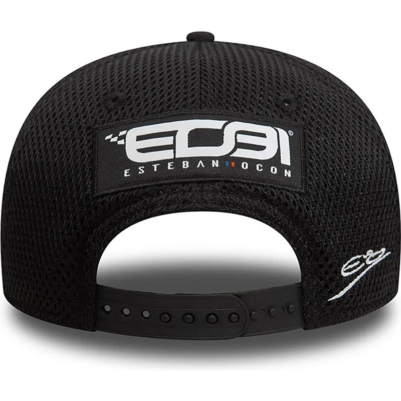 shapka-izvita-traker-cherna-snapbek-esteban-ocon-9fifty-original-fit-na-alpine-f1-team-formula-1-ot-new-era