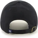 shapka-izvita-cherna-reguliruema-na-new-york-yankees-mlb-ot-47-brand