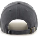 shapka-izvita-cherna-reguliruem-na-new-york-yankees-mlb-ot-47-brand