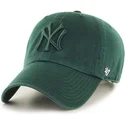 shapka-izvita-zelena-reguliruem-na-new-york-yankees-mlb-ot-47-brand