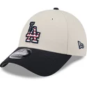 shapka-izvita-bezhov-snapbek-9forty-stretch-snap-4th-of-july-na-los-angeles-dodgers-mlb-ot-new-era