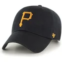 shapka-izvita-cherna-reguliruem-na-pittsburgh-pirates-mlb-ot-47-brand