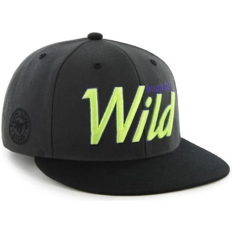 shapka-ploska-cherna-snapbek-letras-na-minnesota-wild-nhl-ot-47-brand