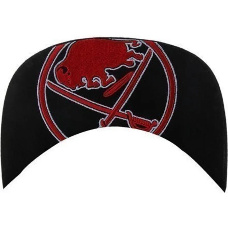 shapka-ploska-cherna-snapbek-letras-na-buffalo-sabres-nhl-ot-47-brand