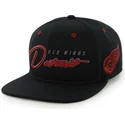 shapka-ploska-cherna-snapbek-de-letras-na-detroit-red-wings-nhl-ot-47-brand