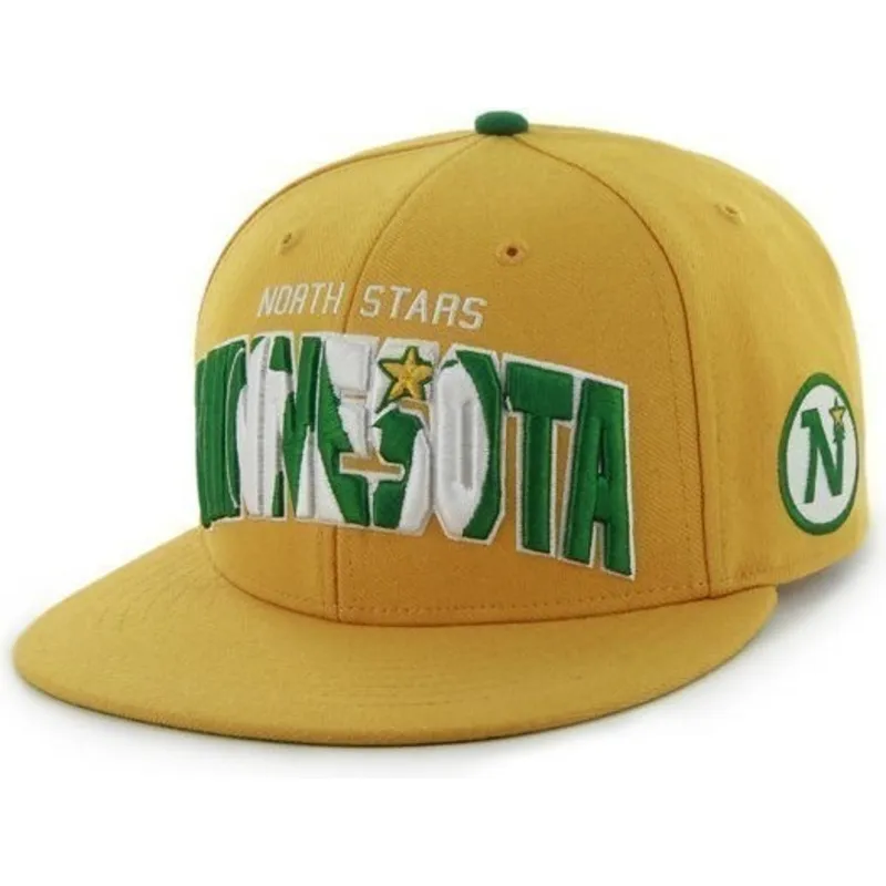 shapka-ploska-zhlt-snapbek-na-minnesota-north-stars-nhl-ot-47-brand shapka-ploska-zhlt-snapbek-na-minnesota-north-stars-nhl-ot-47-brand