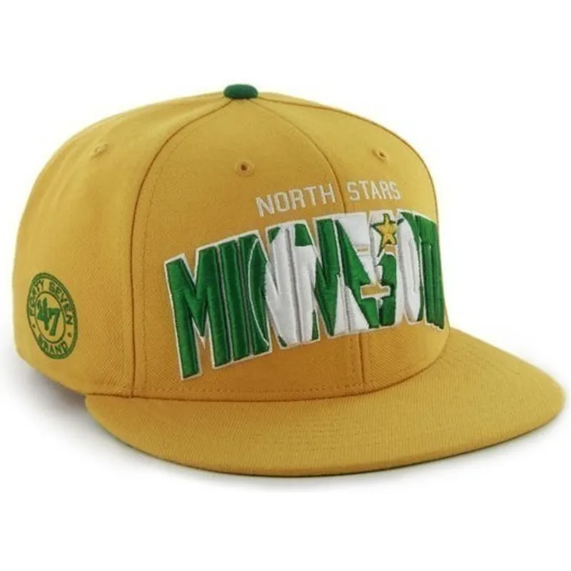 shapka-ploska-zhlt-snapbek-na-minnesota-north-stars-nhl-ot-47-brand shapka-ploska-zhlt-snapbek-na-minnesota-north-stars-nhl-ot-47-brand