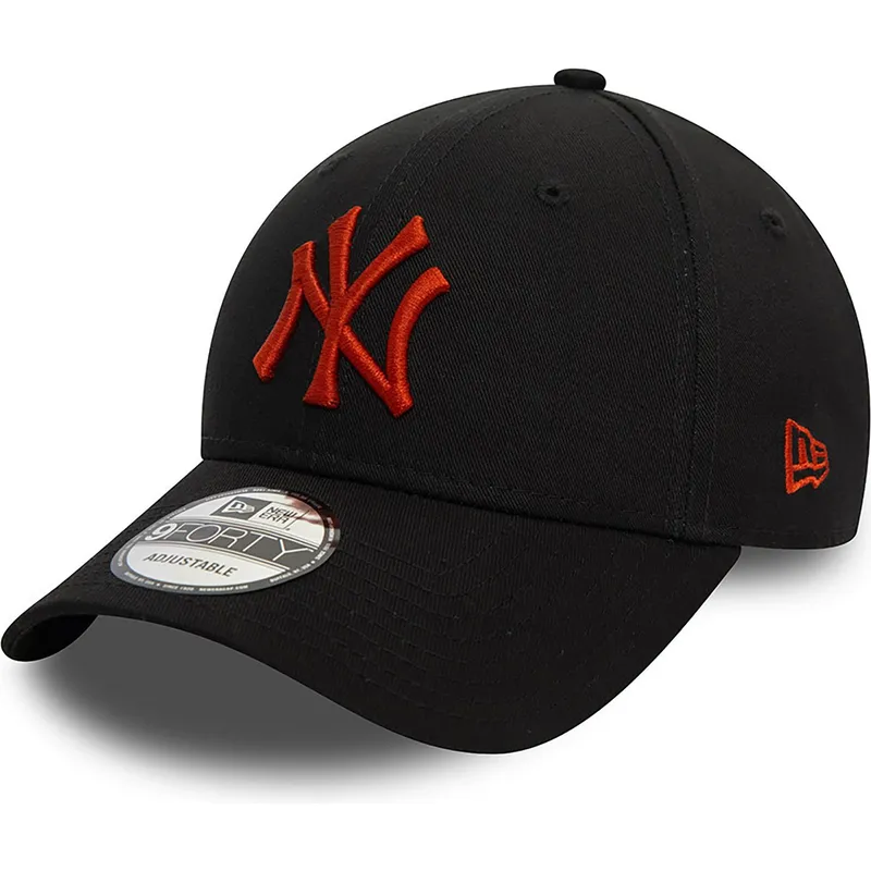 shapka-izvita-cherna-reguliruem-9forty-league-essential-na-new-york-yankees-mlb-ot-new-era