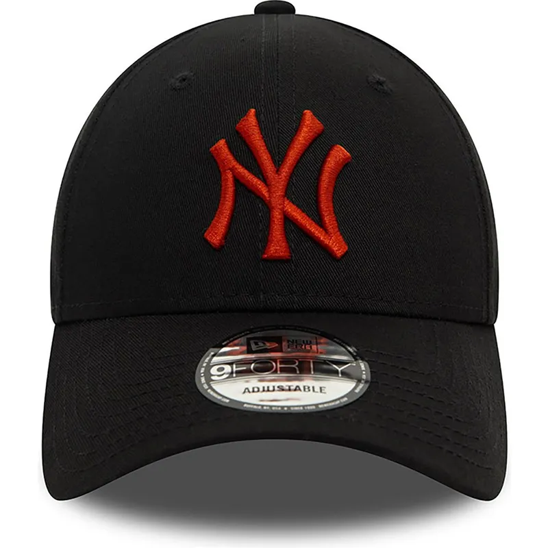 shapka-izvita-cherna-reguliruem-9forty-league-essential-na-new-york-yankees-mlb-ot-new-era