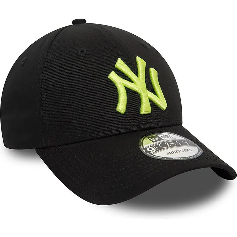 shapka-izvita-cherna-reguliruem-9forty-league-essential-na-new-york-yankees-mlb-ot-new-era